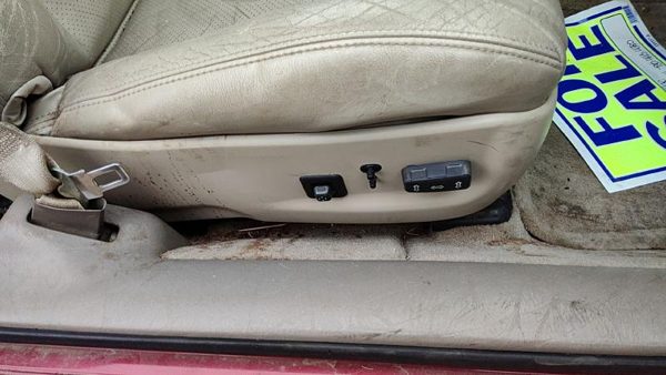 2001 Eldorado Passenger Right Side Power Seat Switch With Trim Panel Shale 155 — photo 3