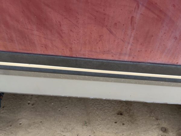 1987-1991 Ford F150 Driver Left Rear Moulding On Front Of Box Oem — photo 2