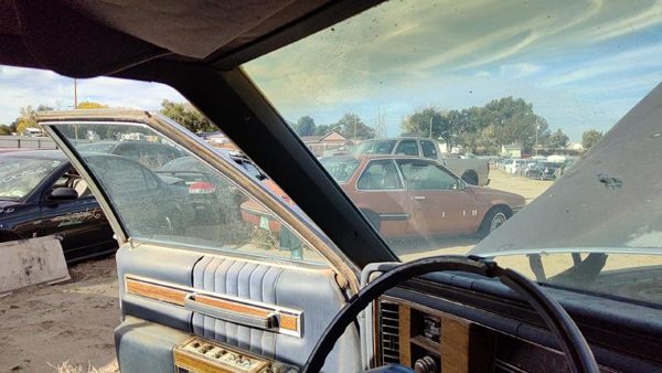 1980-1984 Deville Sedan Driver Left A Pillar Trim Windshield Post Panel Oem Blue — photo 1