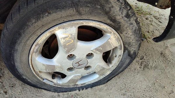 1998-00 Honda Accord 15" Aluminum 5 Spoke Wheel Oem Factory 4 Lug Rim #3 5968755 — photo 4