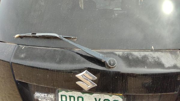 06-13 Grand Vitara Xl-7 Back Glass Wiper Arm Rear Window Blade Liftgate Hatch — photo 2