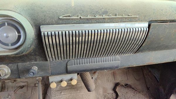 1953 Chevy Bel Air 150 Sedan Center Chrome Dash Grille Oem — photo 2