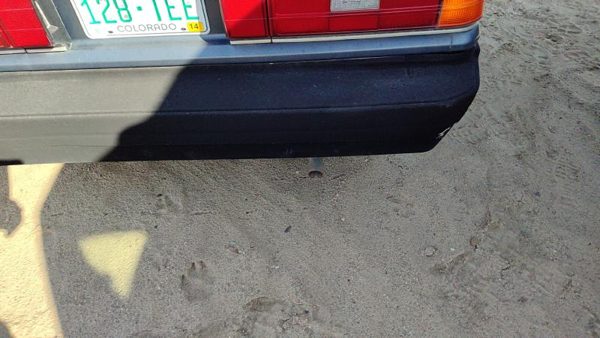 1983-1986 Toyota Camry Rear Bumper Cover Assembly Oem Back Gray 5215932905 — photo 6