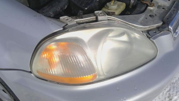 1996-1998 Honda Civic Passenger Right Head Light Oem Front Lamp 7113715 — photo 2