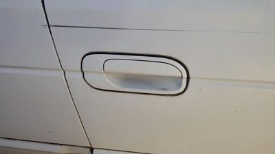 2000-2003 Nissan Sentra Passenger Right Front Outside Door Handle Oem White Qm1