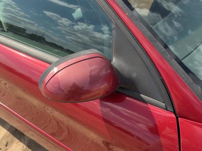 00-07 Taurus Passenger Right Power Side Mirror Door Mounted Oem Without Heat Red