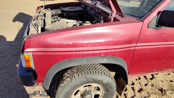 1986-1997 Nissan Hardbody Driver Left Front Fender Oem Red 4X4 6311394G31 — photo 4