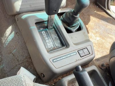 1995-1997 Isuzu Rodeo Console Trim Bezel Around Shifters Oem Gray 160 4933917