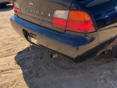 1995-1996 Nissan Maxima Rear Bumper Cover Assembly Oem Back Black H502240U25