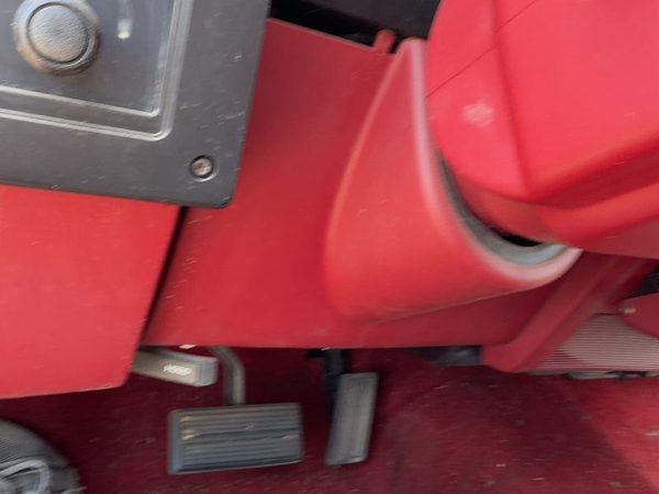 1987-1993 Dodge Dakota Lower Dash Under Column Knee Bolster Trim Panel Oem Red — photo 2