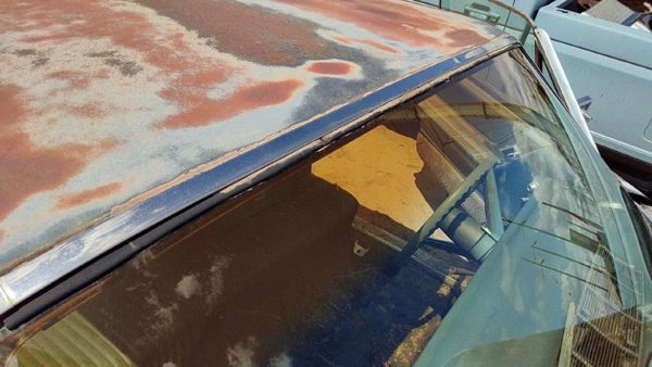 1964-1966 Ford Thunderbird Coupe Chrome Trim Around Windshield Oem — photo 7