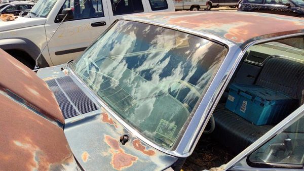 1964-1966 Ford Thunderbird Coupe Chrome Trim Around Windshield Oem — photo 9