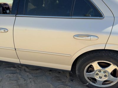 2001 Lincoln LS Rear Door LH Ivory Parchment Hc