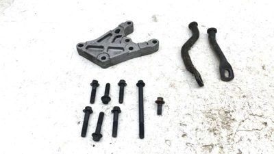 95-99 Saturn Sl2 Mount Bracket Set For Power Steering Pump Oem With Bolts 1.9L