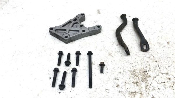 95-99 Saturn Sl2 Mount Bracket Set For Power Steering Pump Oem With Bolts 1.9L — photo 1
