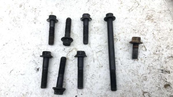95-99 Saturn Sl2 Mount Bracket Set For Power Steering Pump Oem With Bolts 1.9L — photo 4