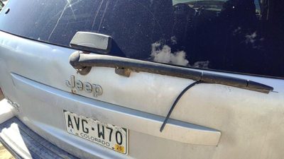 05-10 Grand Cherokee Back Glass Wiper Arm Oem Rear Window Blade Liftgate Hatch