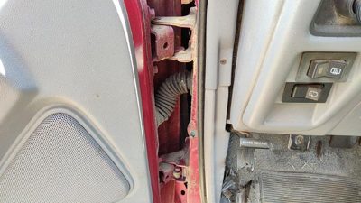 1991-1994 Ford Explorer Driver Left Door Hinge Pair Set Upper Lower Oem