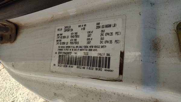 1998 Dodge Ram 1500 Stabilizer Bar — photo 6