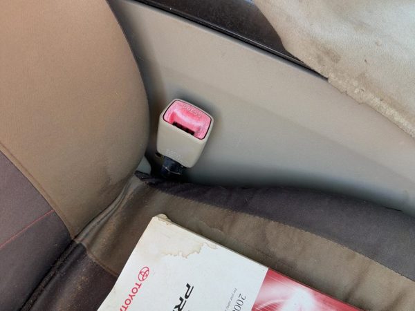 06-09 Prius Passenger Right Front Seat Belt Buckle Receiver Bucket Bisque Fe41 — photo 2