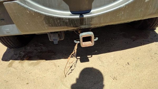 2002-2007 Jeep Liberty Trailer Receiver Hitch Factory Mount Oem — photo 2
