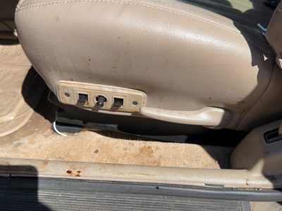 99 Pontiac Bonneville Driver Left Side Power Seat Switch With Trim Panel Oem Tan