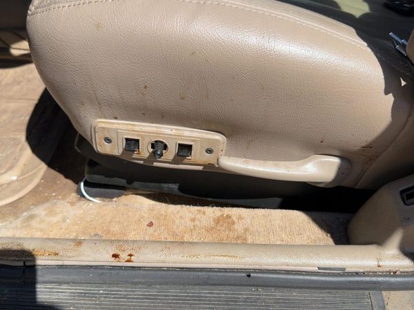 99 Pontiac Bonneville Driver Left Side Power Seat Switch With Trim Panel Oem Tan — photo 3
