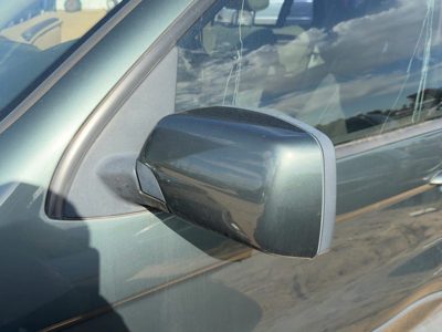 03-06 X5 Driver Left Power Side Mirror Automatic Dimming Highland Green A11
