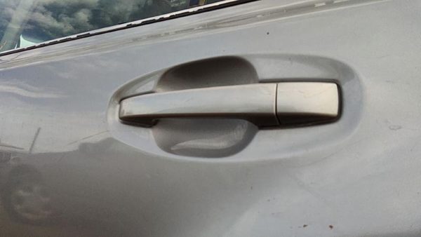 10-14 Legacy Outback Driver Left Rear Outside Door Handle Back Ssm Steel Silver — photo 5