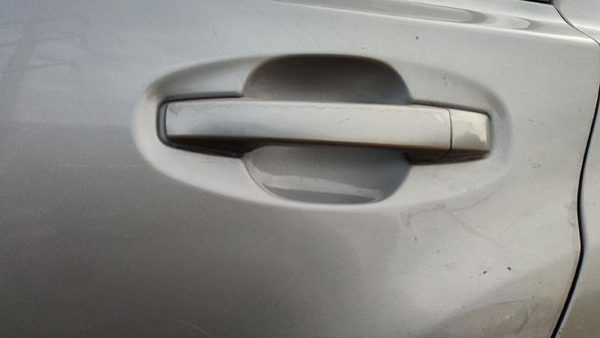 10-14 Legacy Outback Driver Left Rear Outside Door Handle Back Ssm Steel Silver — photo 6