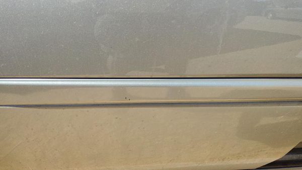 04-08 Grand Prix Passenger Right Rear Moulding From Door Trim Strip Silver 12U — photo 3