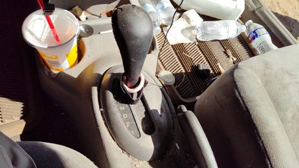 01 Neon Floor Shifter Lever Assembly Shift Unit Automatic Transmission Gray B7L5 — photo 2