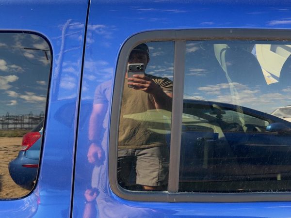 06-11 Chevy Hhr Passenger Right Rear Vent Window Back Door Glass With Frame Oem — photo 2