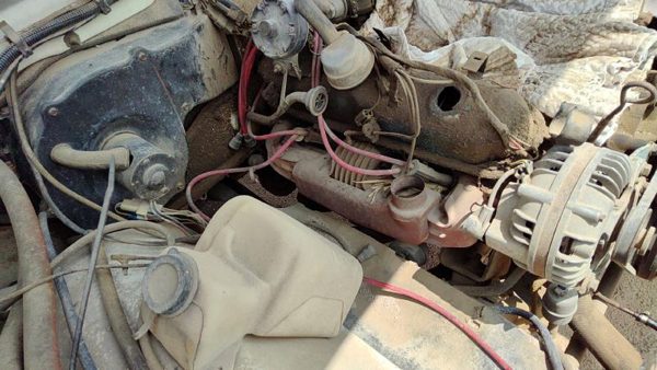 1981-87 Dodge Ram W250 Passenger Right Exhaust Manifold Assembly Oem 5.2L At 4X4 — photo 2