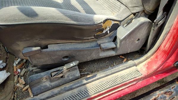 1987-1995 Nissan Pathfinder Driver Left Side Seat Trim Panel Oem Gray — photo 3