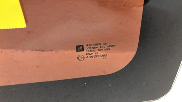 1996-2014 Chevy Express Van Driver Left Rear Back Window Oem Barn Door Glass — photo 5