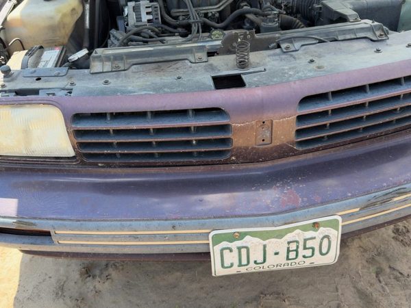 1994-1995 Olds Eighty Eight Front Grille Assembly Oem Maroon 25625255 — photo 6