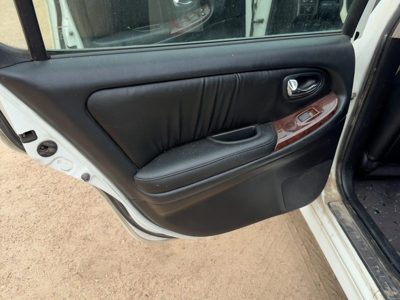 00-01 I30 Driver Left Rear Door Trim Panel With Switches Back To 07/01 Black