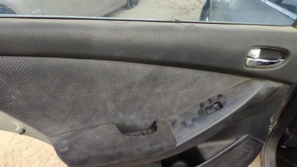 07-09 Altima Driver Left Rear Door Trim Panel With Switches Back Charcoal G — photo 3