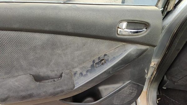 07-09 Altima Driver Left Rear Door Trim Panel With Switches Back Charcoal G — photo 4