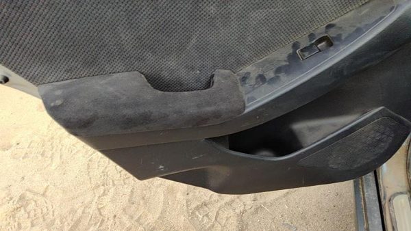 07-09 Altima Driver Left Rear Door Trim Panel With Switches Back Charcoal G — photo 6