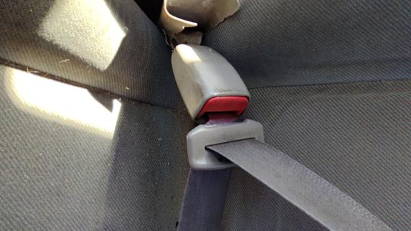 2000-2001 Dodge Neon Driver Left Front Seat Belt Buckle Receiver Oem Gray B7L5 — photo 4