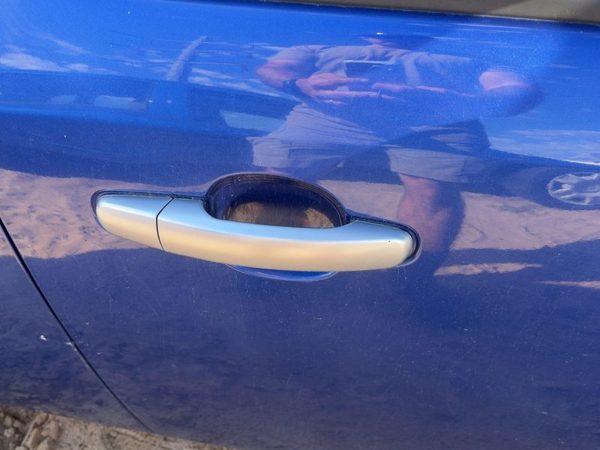 06-11 Chevy Hhr Passenger Right Front Outside Door Handle Oem Pearl Chrome Ls — photo 1