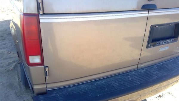 1995 Chevy Astro Back Door LH Brown — photo 5