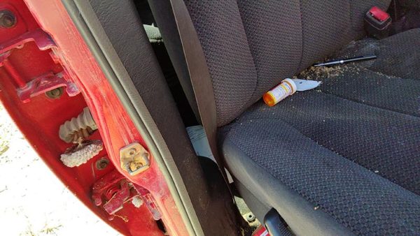 2002-2005 Ram 1500 Passenger Right Front Seat Belt Retractor Oem Shoulder Black — photo 4