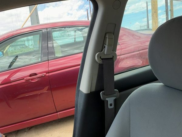 2007-2012 Nissan Sentra Passenger Right B-Pillar Trim Panel Oem Charcoal — photo 1