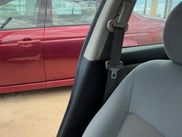 2007-2012 Nissan Sentra Passenger Right B-Pillar Trim Panel Oem Charcoal — photo 2