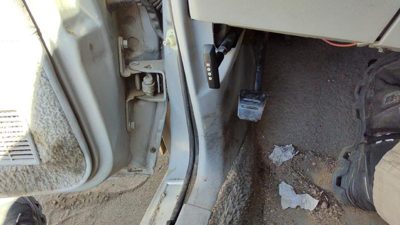 1983-1987 Mercury Grand Marquis Driver Left Lower Kick Trim Panel Oem Gray