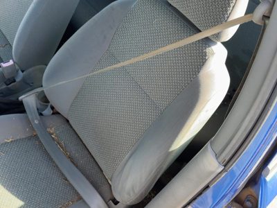 04-05 Aveo Driver Left Front Seat Belt Retractor Oem Shoulder Bucket Gray 82C