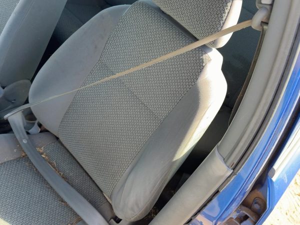 04-05 Aveo Driver Left Front Seat Belt Retractor Oem Shoulder Bucket Gray 82C — photo 2